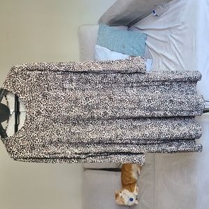 Old Navy Loose Leopard Print Dress
